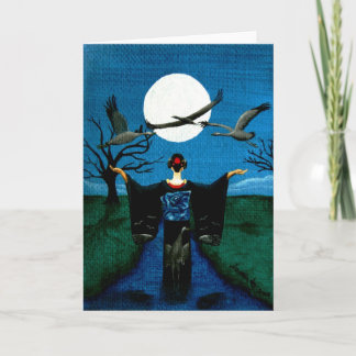 Tarjeta "Llamando todas las grúas "