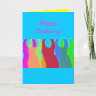 Tarjeta Llamas 5 en colores de llama gráfica brillante