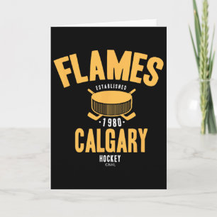 Tarjeta Llamas de Calgary Disco de Hockey Nhl Licencia Ofi