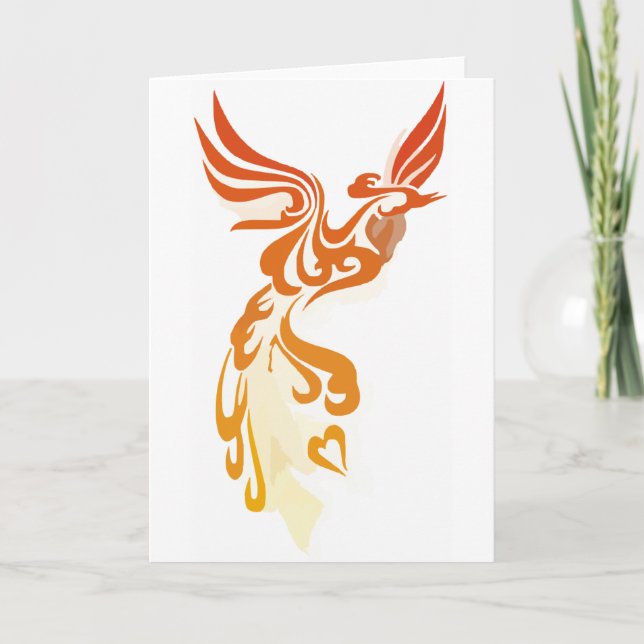 Tarjeta Llamas de Phoenix (Anverso)