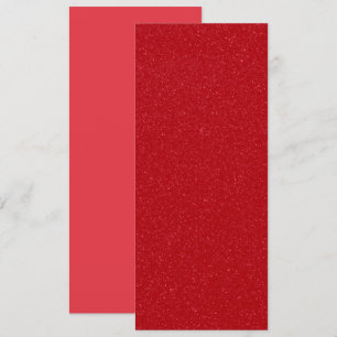Tarjeta Llanta Roja de Tomate Purpurina personaliz