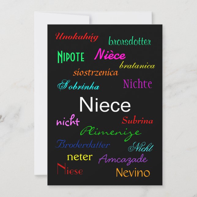 Tarjeta Llanto de Personalizable "El cumpleaños de una sob (Anverso)
