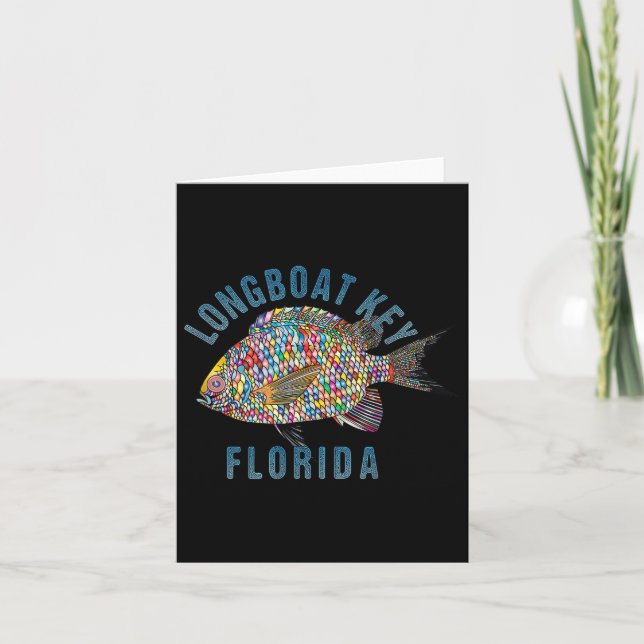 Tarjeta Llave de bote, Florida Beach Design _ Illu de recu (Anverso)
