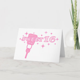 Tarjeta Llave de Sweet 16