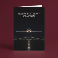 Llegada de Jet de Lujo Ejecutivo Cumpleaños Fuera