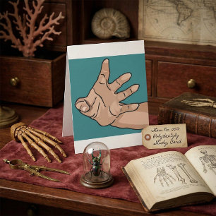 Tarjeta Llegar a mano