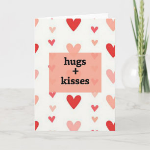 Tarjeta Llena de Besos y Amor