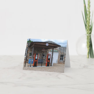 Tarjeta Llene el er para arriba en la ruta 66