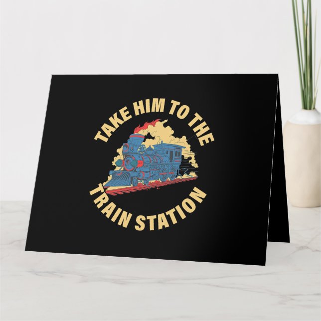 Tarjeta Llévalo a la estación de tren (Anverso)