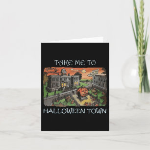 Tarjeta Llévame Al Disfraz De Halloween
