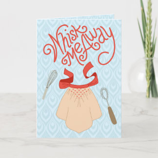 Tarjeta Llévame en un Batido - Humor Retro de Repostería