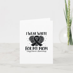 Tarjeta Llevo Blanco Para Mi Mamá La Cinta De Conciencia S