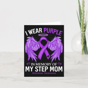 Tarjeta Llevo Morado En Memoria De Mi Madrastra Heimerheim