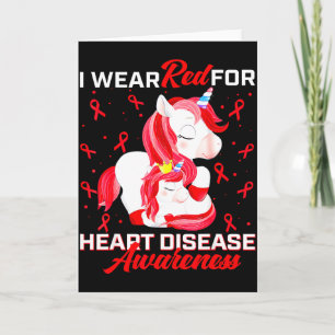 Tarjeta Llevo Rojo Para la Cinta Roja de Conciencia sobre 