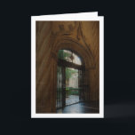 Tarjeta Llotja de la Seda Entrance, Valencia City, España<br><div class="desc">Llotja de la Seda Entrance,  Valencia City,  España Greeting Card. You can easily customize this product for free if you would like to add wording or change the color of the background.</div>