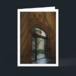 Tarjeta Llotja de la Seda Entrance, Valencia City, España<br><div class="desc">Llotja de la Seda Entrance,  Valencia City,  España Greeting Card. You can easily customize this product for free if you would like to add wording or change the color of the background.</div>