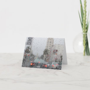 Tarjeta lluvia en Los Ángeles