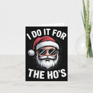 Tarjeta Lo hago por los graciosos Navidades de Ho Santa Hu