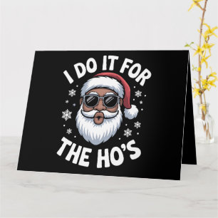 Tarjeta Lo Hago Por Los Hos Navidades Africano-Estadounide