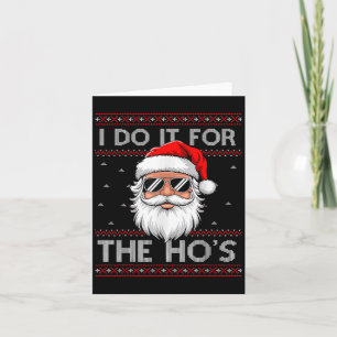 Tarjeta Lo hago por los Navidades de Santa Sungles de Ho