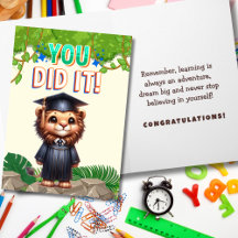 ¡Lo Lograste! Alegría de Graduación de León Adorab