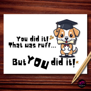 Tarjeta Lo Lograste Eso Fue Difícil Graduación