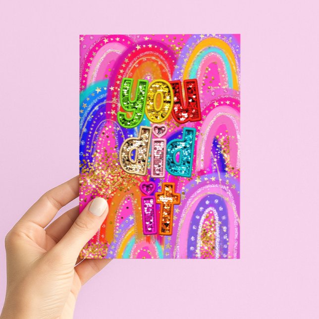 Tarjeta Lo Lograste Felicitaciones (Subido por el creador)