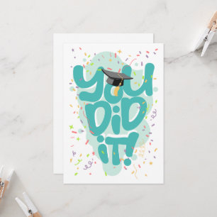 Tarjeta Lo Lograste Graduación