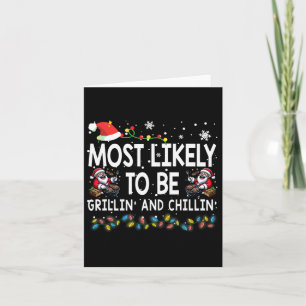 Tarjeta Lo Más Probable Es Que Sean Navidades De Grillín Y
