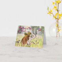 Tarjeta "Lo mejor está por venir" de Meadow