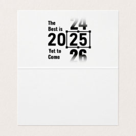 Tarjeta Lo Mejor Está Por Venir En 2025