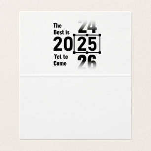 Tarjeta Lo Mejor Está Por Venir En 2025
