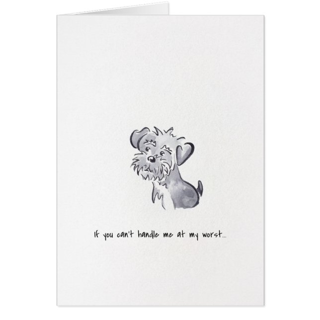 Tarjeta "Lo Peor" (Frente)