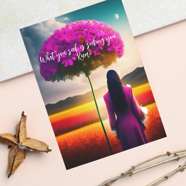 Tarjeta Lo que buscas para el saludo de Rumi de Dreamscape (Subido por el creador)