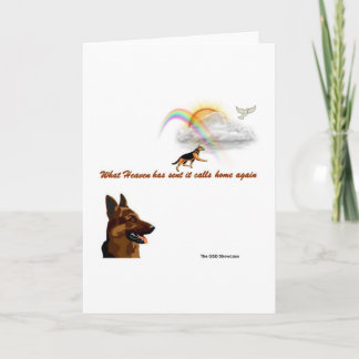 TARJETA LO QUE EL CIELO HA ENVIADO, LLAMA A CASA DE NUEVO