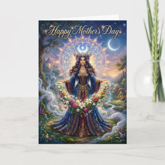 Tarjeta Lo Sagrado Femenino — Día de la Diosa Madre