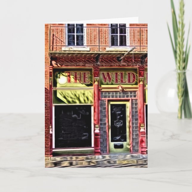 Tarjeta Lo salvaje (Anverso)