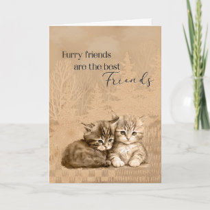 Tarjeta Lo Sentimos por Tu Pérdida Amigos Peludos son los 
