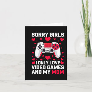 Tarjeta Lo siento Chicas Divertida Idea de San Valentín pa