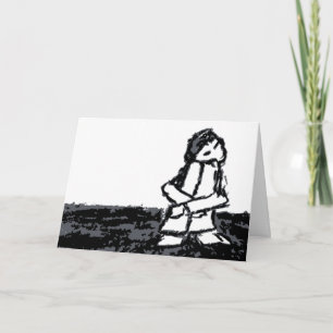 Tarjeta lo siento (chico de esquina)