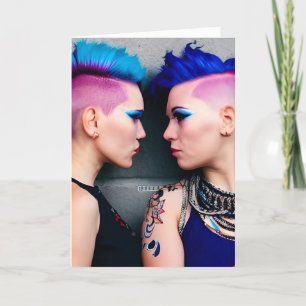 Tarjeta Lo siento, compárense.   Amor LGBTQ+