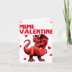 Tarjeta Lo siento señoras Mimi es mi dinosaurio de San Val