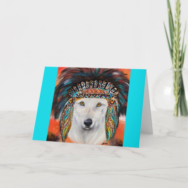 Tarjeta Lobo Blanco (Anverso)