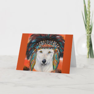 Tarjeta Lobo Blanco