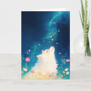 Tarjeta Lobo Celestial