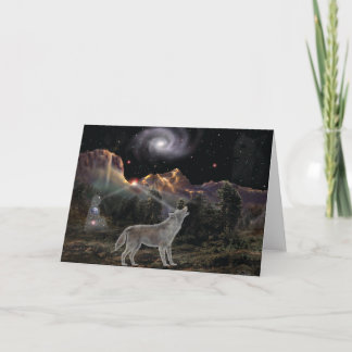 Tarjeta Lobo de la estrella