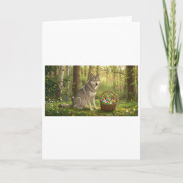 Tarjeta Lobo de Pascua