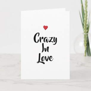 Tarjeta Loca De Amor  