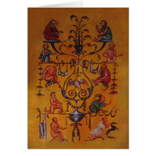 Tarjeta loca del ~ de la gente