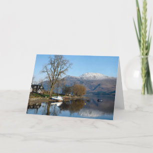 Tarjeta Loch Lomond, Escocia central
